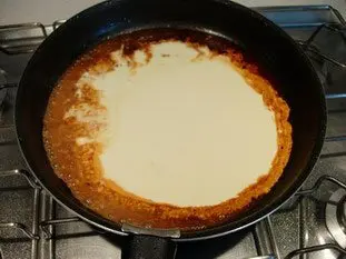 Pan-fried scallops and chanterelles with Noilly Prat sauce : Photo of step #9