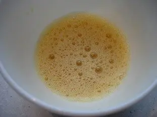 Sesame fried scampi : Photo of step #4