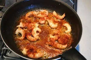 Chilli langoustines : Photo of step #4