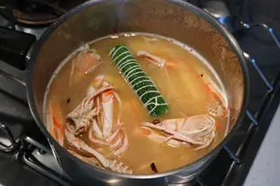 Langoustine gratin : Photo of step #6