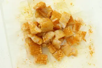 Fish fillets with cabbage and curry : Stage 4