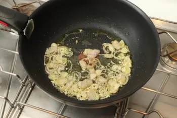 White fish and leek fondue à la comtoise : Stage 4