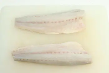 Sea bass fillet Cretan style : Stage 2