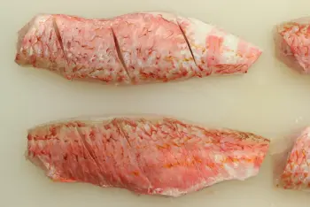 Red Mullet Fillet with Zucchini : Stage 5