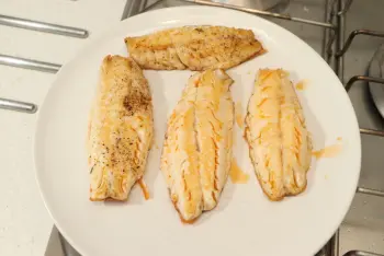 Red Mullet Fillet with Zucchini : Stage 8
