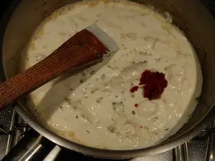 Cretan-style salmon  : Photo of step #7