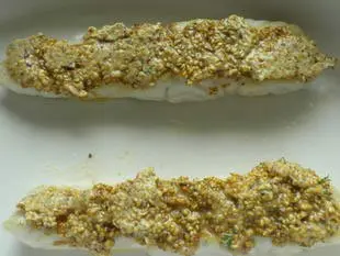 Fish in a sesame crust : Photo of step #6