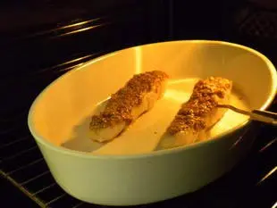 Fish in a sesame crust : Photo of step #7