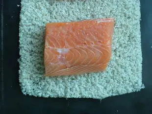 Salmon marinated like herring : Photo of step #1