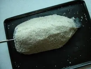 Fish in a salt crust : Photo of step #7
