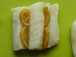Fish fillet with preserved lemons : Photo of step #2