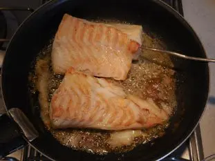 Cod loin with saffron : Photo of step #4