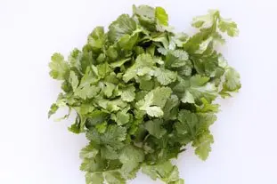 Sea bass with coriander cream en papillote : Photo of step #6