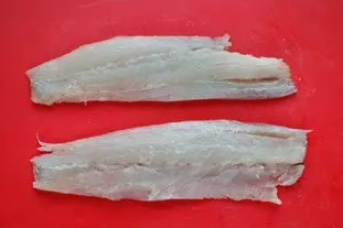 Sea bass with coriander cream en papillote : Photo of step #8