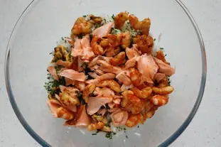 Seafood rice salad : Photo of step #8