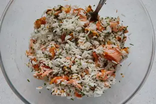 Seafood rice salad : Photo of step #9