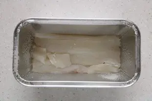 Fish terrine with spinach and tomatoes : Photo of step #2