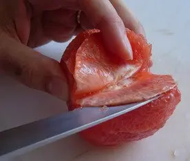 How to peel a fruit : Photo of step #11