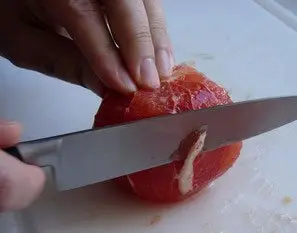 How to peel a fruit : Photo of step #26