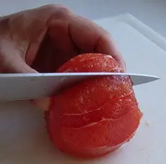 How to peel a fruit : Photo of step #8