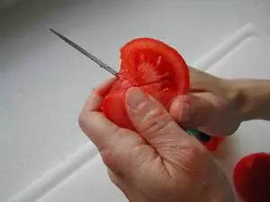 How to prepare tomatoes : Photo of step #10