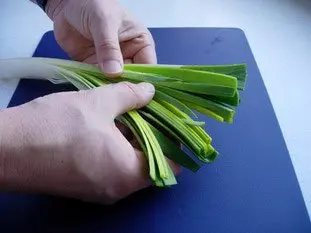 How to prepare leeks