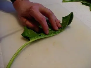 How to prepare spinach : Photo of step #3