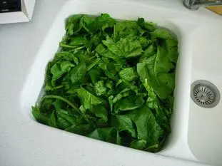 How to prepare spinach : Photo of step #1