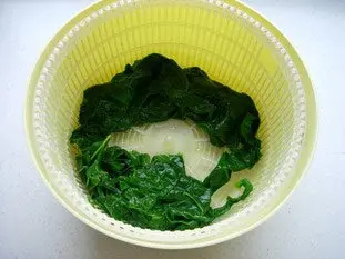 How to prepare spinach : etape 25