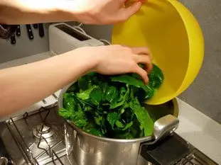 How to prepare spinach : Photo of step #10