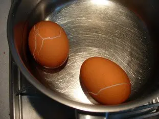 How to cook hard-boiled eggs properly  : Photo of step #1