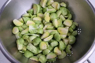 How to prepare Brussels sprouts : Photo of step #10