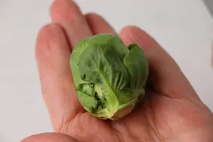 How to prepare Brussels sprouts : Photo of step #1