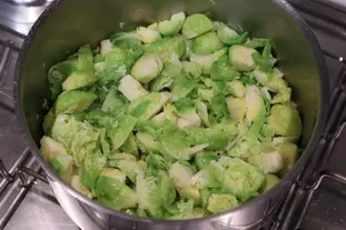 How to prepare Brussels sprouts : Photo of step #12