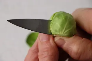 How to prepare Brussels sprouts : Photo of step #7