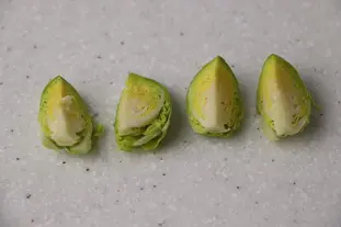 How to prepare Brussels sprouts : Photo of step #9