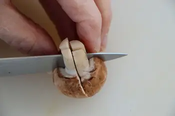 How to prepare fresh mushrooms : Photo of step #9