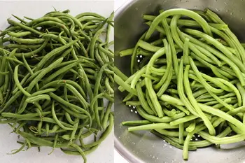 How to prepare green beans