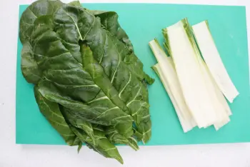 How to prepare chard : Stage 6