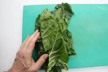 How to prepare chard : Stage 9