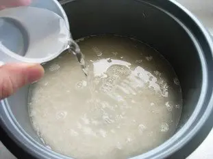 How to cook rice in rice-cooker : Photo of step #4
