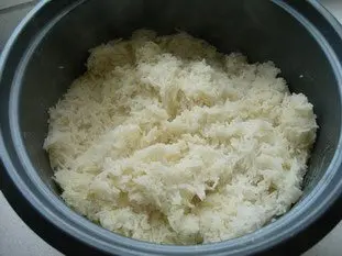 How to cook rice in rice-cooker : Photo of step #9
