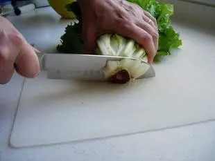 How to prepare a lettuce : Photo of step #3