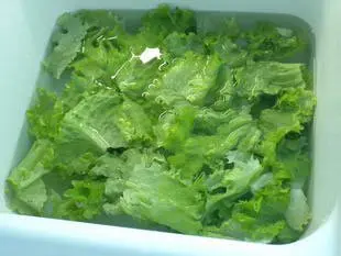 How to prepare a lettuce