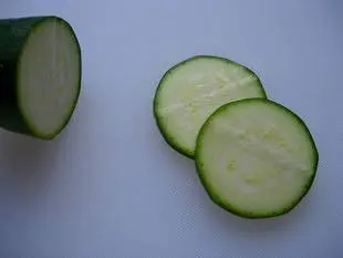 How to prepare courgettes : Photo of step #3