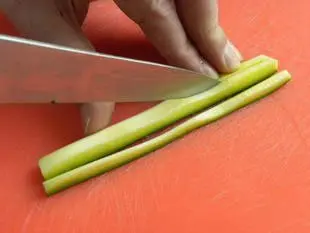How to prepare courgettes : Photo of step #7