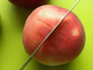 How to poach peaches : Photo of step #1