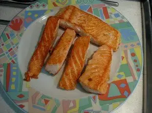 Salmon with sorrel