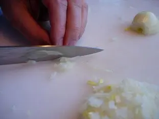 How to prepare an onion or shallot : Photo of step #11