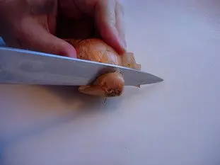 How to prepare an onion or shallot : Photo of step #2
